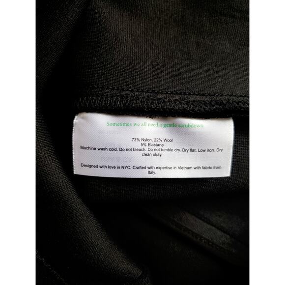 M.M. LaFleur Joanna Worth Long Sleeve Sheath Dress Black Size 4 - Picture 6 of 7